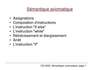 Sémantique axiomatique