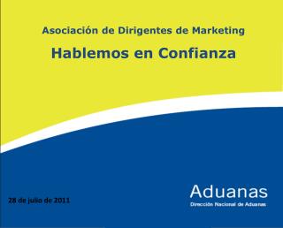 Asociación de Dirigentes de Marketing Hablemos en Confianza