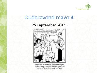 Ouderavond mavo 4