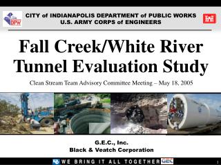 Fall Creek/White River Tunnel Evaluation Study