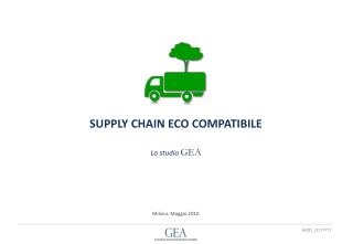 SUPPLY CHAIN ECO COMPATIBILE