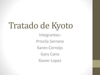 Tratado de Kyoto