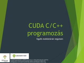 CUDA C/ C ++ programozás
