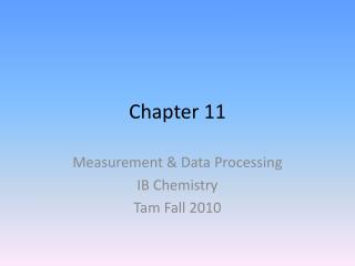 Chapter 11