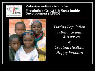 Rotarian Action Group for Population Growth & Sustainable Development (RFPD)