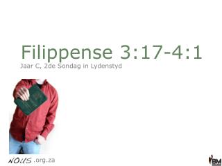 Filippense 3:17-4:1