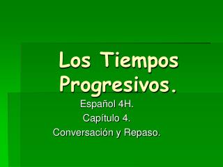 Los Tiempos Progresivos.