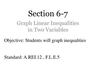 Section 6-7