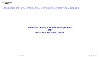 Storyboard: 3rd Party Ongoing HAN Services Agreement with Messaging