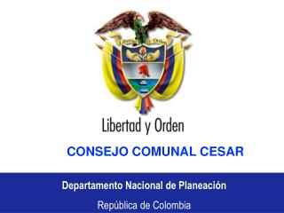 Departamento Nacional de Planeación República de Colombia