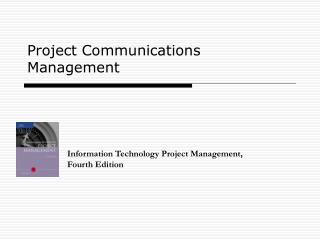 Project Communications Management