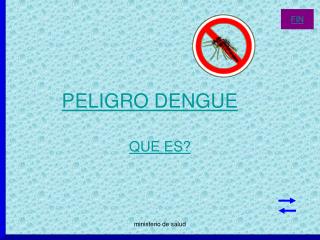 PELIGRO DENGUE