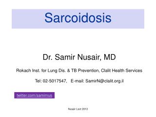 Sarcoidosis
