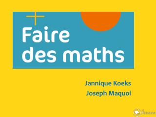 Jannique Koeks Joseph Maquoi