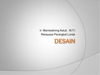 DESAIN