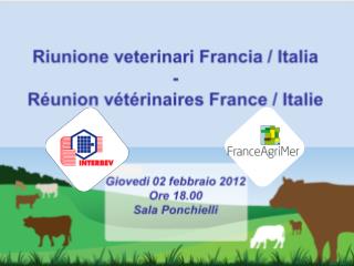 Jean-Philippe DOP – FranceAgriMer: Apertura dei lavori / Ouverture de la rencontre :