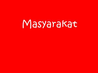 Masyarakat