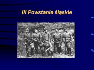 III Powstanie śląskie