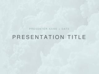 presentation title