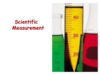 Scientific Measurement