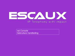 net.Console Gebruikers handleiding