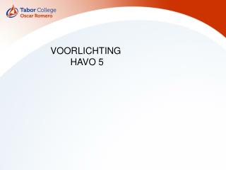 VOORLICHTING HAVO 5