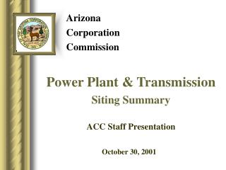 Arizona Corporation Commission