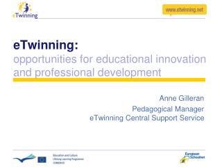 eTwinning: opportunities for educational innovation and professional development