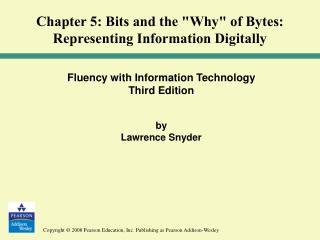 Fluency with Information Technology Third Edition by Lawrence Snyder