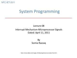 System Programming