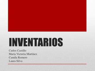 INVENTARIOS