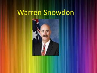 Warren Snowdon