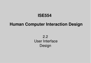 ISE554