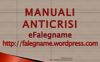 MANUALI ANTICRISI eFalegname falegname.wordpress