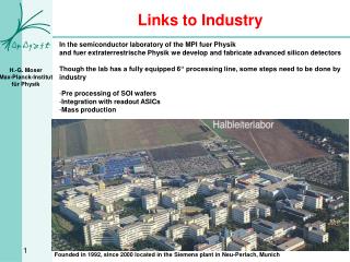 Links to Industry