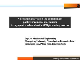 A dynamic analysis on the contaminant particles’ removal mechanism