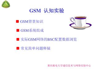 GSM 认知实验