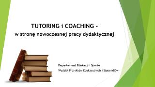 Departament Edukacji i Sportu Wydział Projektów Edukacyjnych i Stypendiów