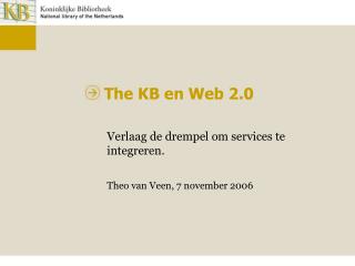 The KB en Web 2.0