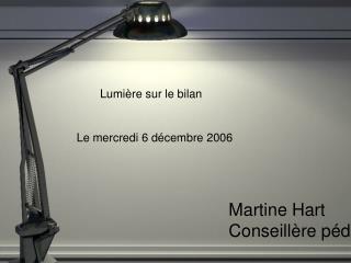 Lumière sur le bilan