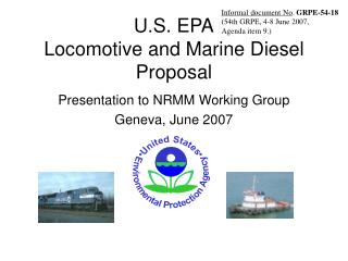 U.S. EPA Locomotive and Marine Diesel Proposal