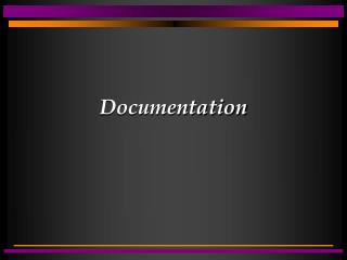 Documentation