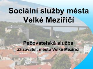 Sociální služby města Velké Meziříčí