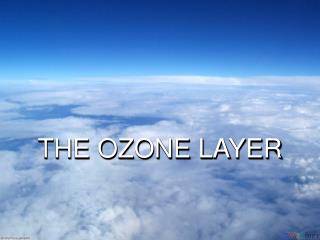 THE OZONE LAYER