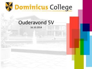 Ouderavond 5V 16.10.2014