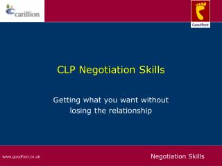 CLP Negotiation Skills