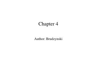 Chapter 4