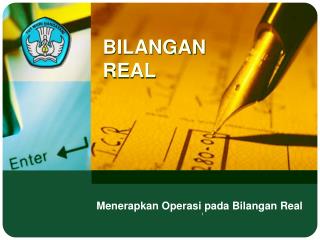 BILANGAN REAL