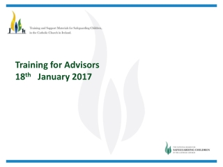Training for Advisors 18 th January 2017