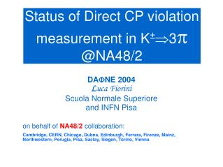 Status of A g measurement in NA48/2